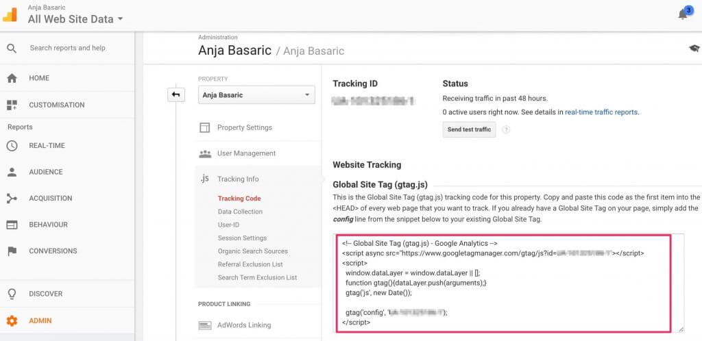 How to set up Google Analytics tracking With & Without a Plugin